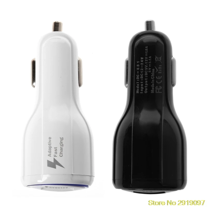 

12V-24V Dual USB 3.1A Car Quick Charger Cigarette Lighter QC 3.0 Fast Charging For Samsung iPhone/Google/Sony xperia/HTC/LG
