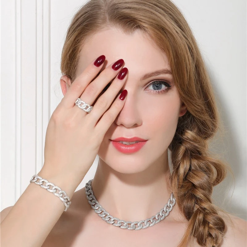 Vecalon, женское кольцо, серебро 925 пробы, микро проложенный AAAAA Cz Крест, обручальное кольцо, кольца для женщин, свадебные ювелирные изделия