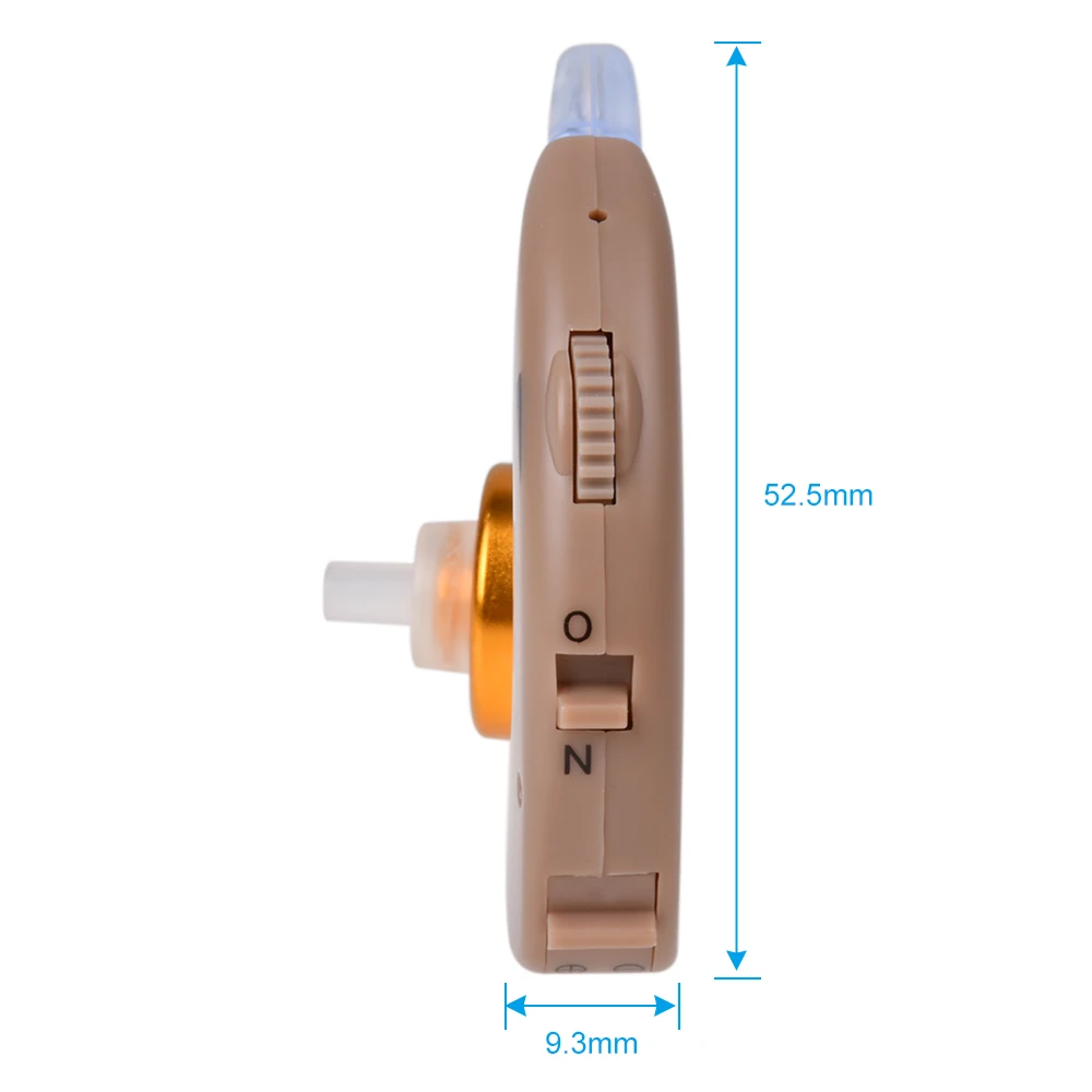 F-188 Behind The Ear Small Hearing Aids Voice Sound Amplifier Device BTE Sound Enhancer Hearing Aid Ear Care for The Elderly