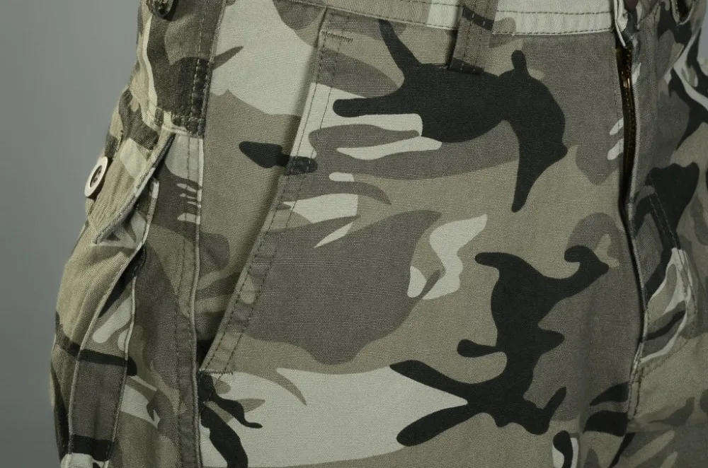 Осень Армия Мода Для мужчин узкие камуфляжные штаны Повседневное Для мужчин Хлопковые Штаны A-142