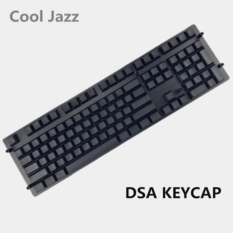 Dsa keycaps пустой напечатанный 108 87 61 толстый pbt для механической клавиатуры Dsa профили ISO ANSI макет