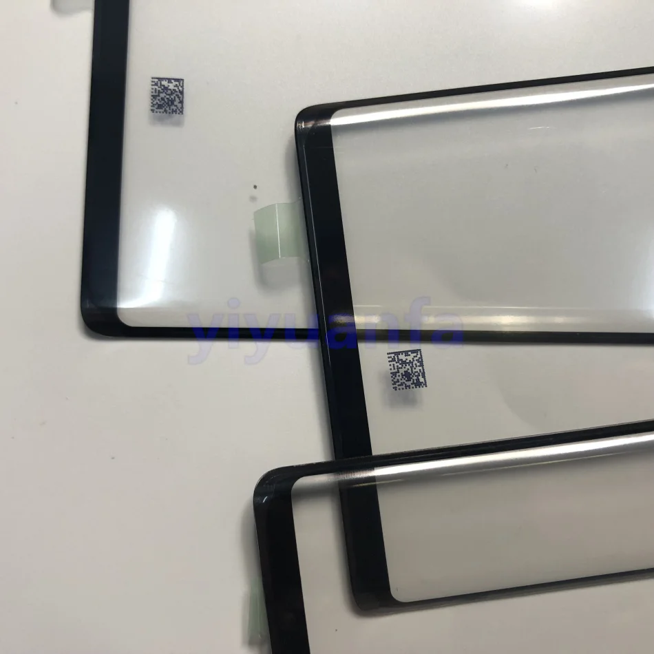 5 шт. Note9 сменный ЖК-дисплей передняя Сенсорный экран Стекло всей наружной поверхности линз для samsung Galaxy Note 9 N960 N960F N9600 N960U N960N