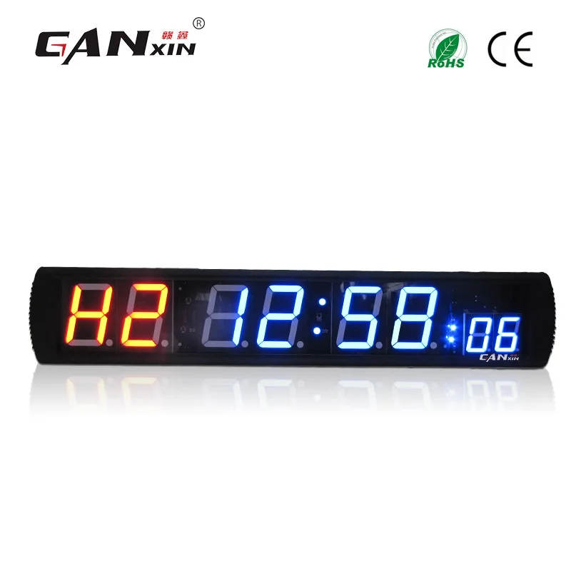 [Ganxin] Цифровой Тренажерный Зал Настенные часы электронный светодиодный интервал таймер