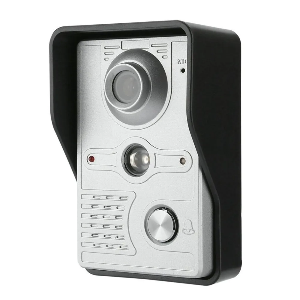 

Household 7 Inch TFT LCD Screen Display Wired Doorbell Aluminum Alloy Waterproof Night Vision Infrared Doorbell
