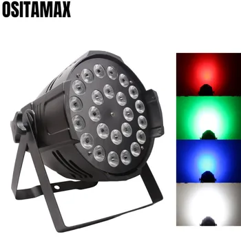 

Stage Light Wash Effect 24X10W LED Par Light RGBW 4IN1 Par Can DJ Equpment for Nightclub Disco Party Wedding