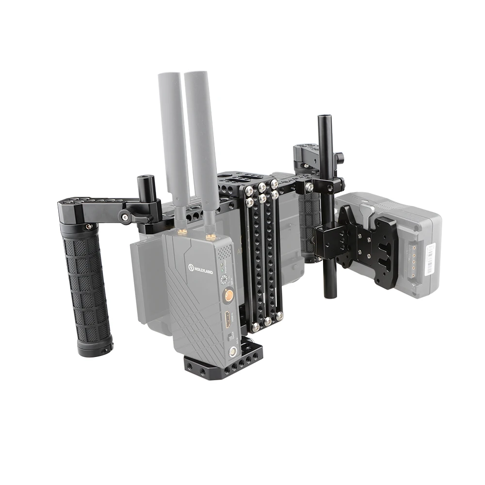 CAMVATE_Director's Monitor_Cage Kit_V-Lock_Plate