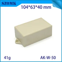 1 шт. abs пластиковая коробка diy дизайн 104x63x40 мм пластиковая коробка для электроники корпус Чехол diy настенная Монтажная распределительная коробка