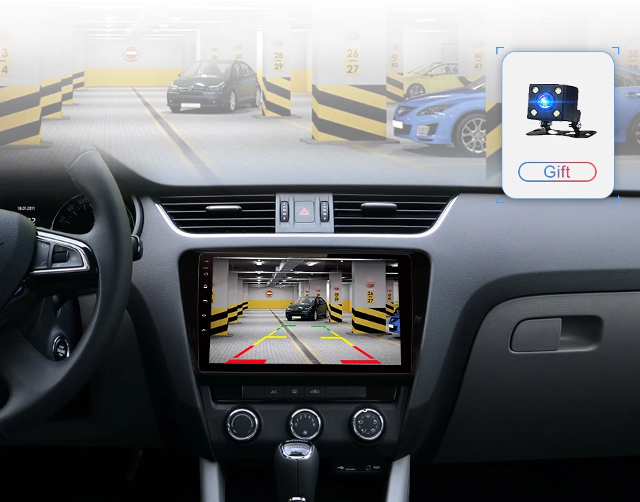 Sale Junsun V1 2G+32G Android 8.1 4G Car Radio Multimedia Video audio Player Navigation GPS For SKODA Octavia 2013-2018 A7 2 din 22