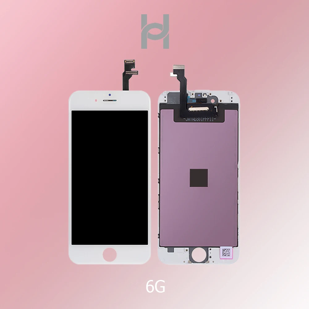 20 шт. AAA + качественный экран для iPhone 6G ЖК-дисплей часть стеклянная Сенсорная