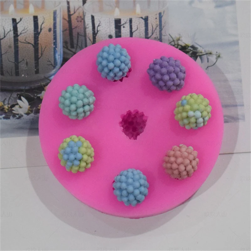 Поставка силиконовой формы 3D малины формы помадки шоколадные формы украшения торта DIY свеча форма для желе, пудинга инструмент для выпечки