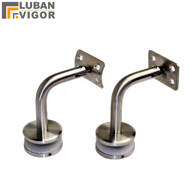 high quality, Stainless steel glass handrail Bracket Stairs accessories