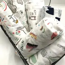 Муслиновое детское одеяло из бамбукового волокна, пеленки, мягкие одеяла для новорожденных, Банные марлевые пеленки для младенцев, спальный мешок, чехол для коляски, игровой коврик