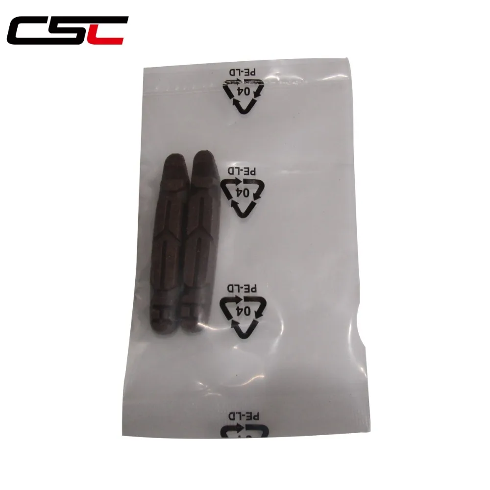 CSC Road brake pads Bicycle carbon wheels brake pads Bike V Brake Pads for Shiman0 Campy 2pcs, 4pcs, 6pcs,8pcs,10pcs option brake pads,bike brake pads