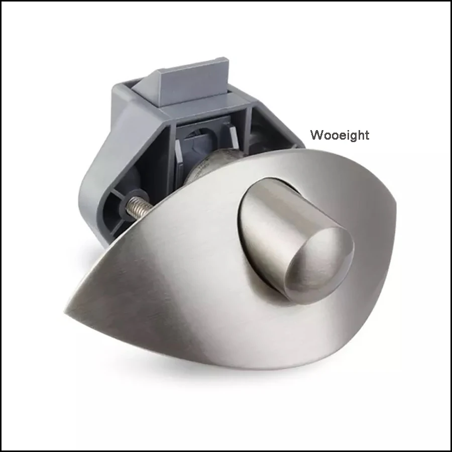 Half-moon Keyless Marine Boat Drawer Wardrobe Cabinet Lock Push Lock Latch Catch Motorhome Caravan Lock (5)