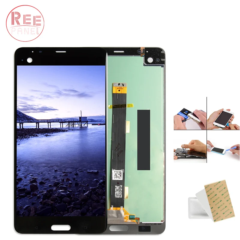

ORIGINAL 5.7'' For HTC U Ultra LCD Display Touch Screen Digitizer Assembly Digitizer Replacement Parts For HTC Ocean Note LCD