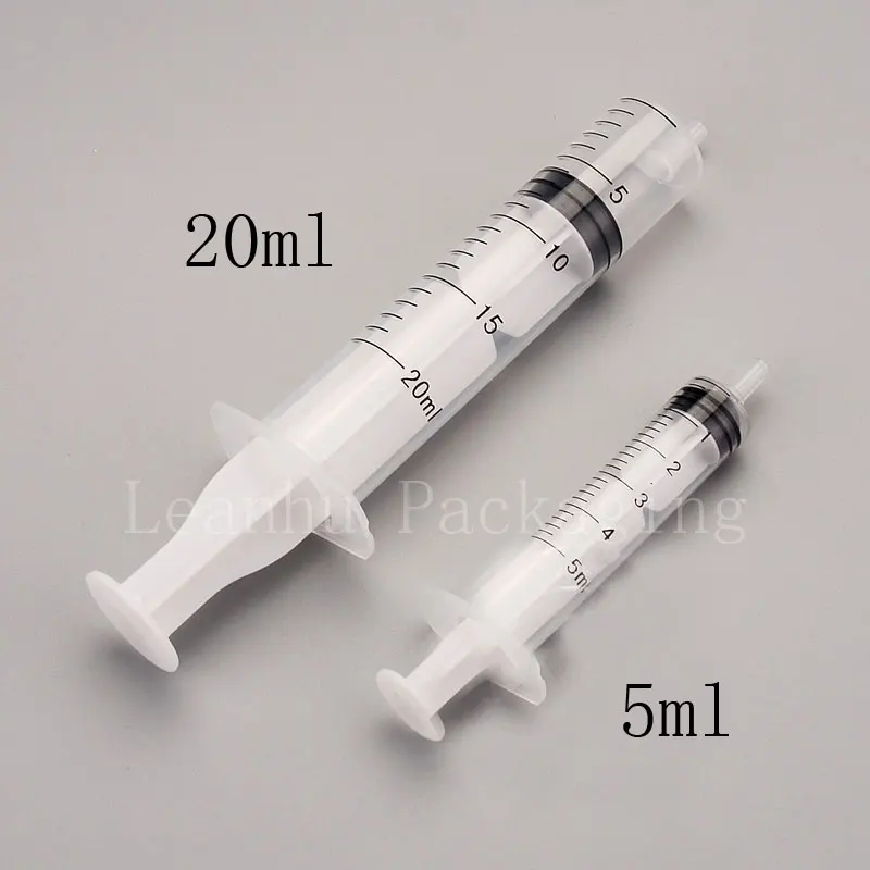Wholesale , 5ml, 20ml small plastic syringe syringes dispensing hose