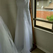 Vestido De Noiva дизайн Casamento конец линии халат с рукавами De Mariage длинные кружевные свадебные платья