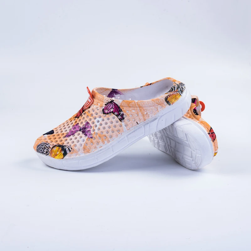 Г., летние женские сандалии для сада дышащая пляжная обувь для отдыха на открытом воздухе, открытые сабо, легкие шлепанцы для плавания - Цвет: 1616-juse