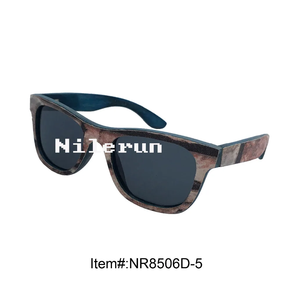 

Italian artist oil painting coated layered wood sunglasses