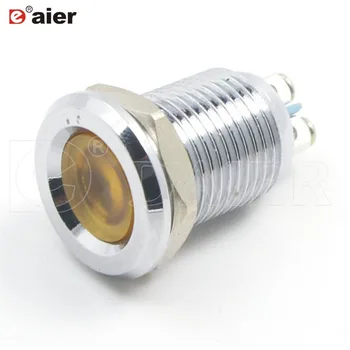 

50PCS GQ12CS-D Metal 12MM Indicator Light Waterproof Signal Light With Screw Terminal