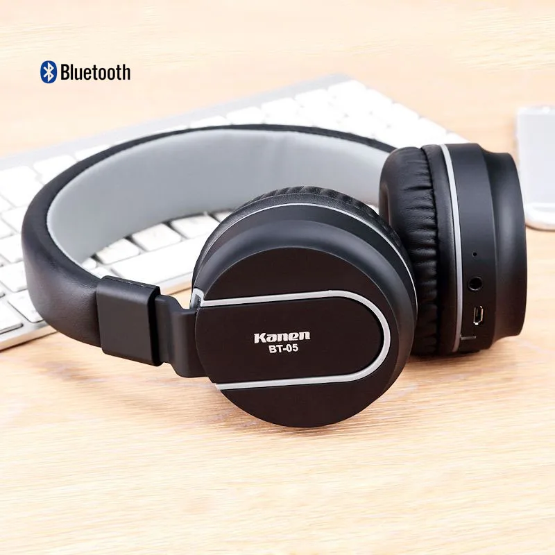 kanen BT 05 Bluetooth headphone headset heavy music headset phone laptop free shipping|phone party|phone flasherphone call recording software