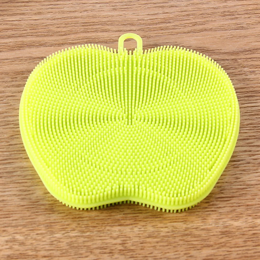 Hot Sale Silicone Dish Bowl Cleaning Brush Scouring Pad Pot Pan Wash Brushes Cup Mat Placemat Kitchen Washing Tool | Дом и сад