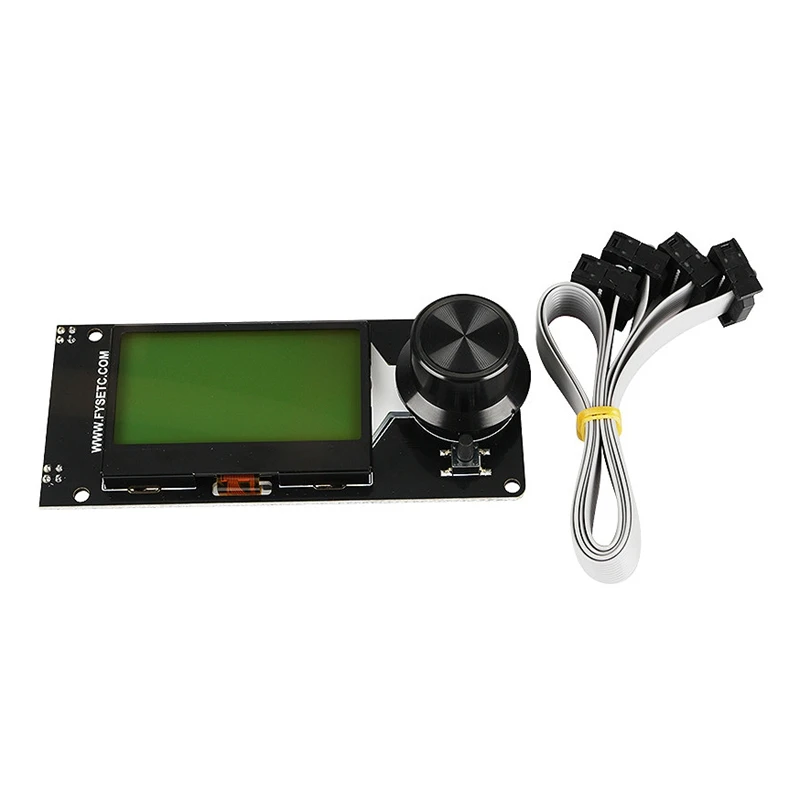

Type D Mini12864 Lcd Screen Mini 12864 Smart Display White On Black Supports Marlin Diy With Sd Card 3d Printer Accessories