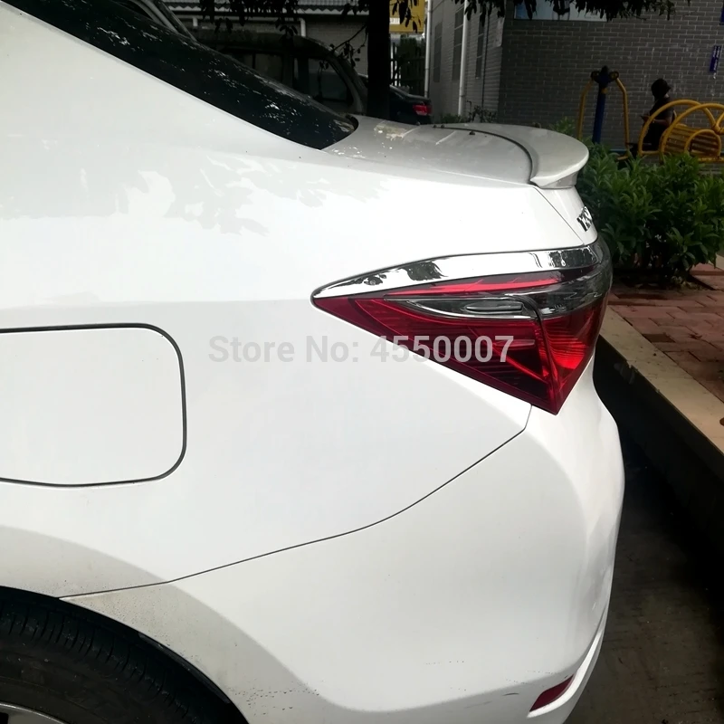 Спойлер для Toyota Corolla 2014 2015 2016 2017 высококачественный материал АБС цветной Праймер