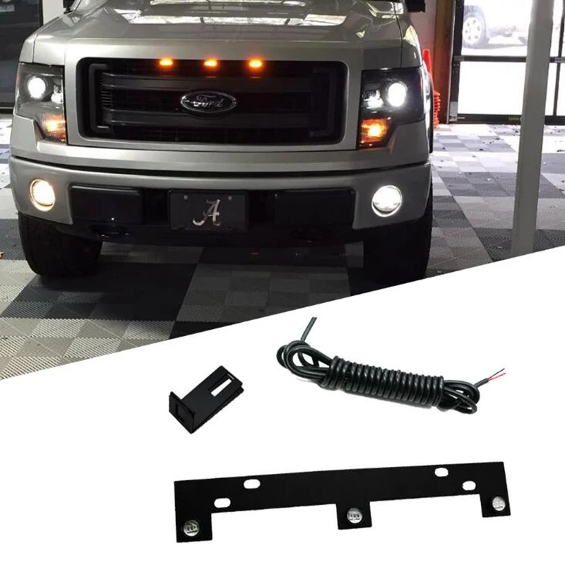 Для Ford Raptor 2009 2015 F150 Средний светодиодный свет белый декоративный Автомобильный 12v