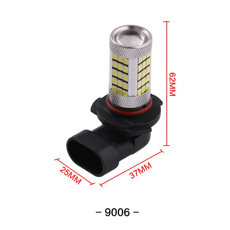 Автомобильный свет H4/H7/H11/9005/9006 6000 K 1 шт. DC 12 V 63 светодиодный прочный длительный срок службы с высокой яркий полезные Автомобильная противотуманная фара автомобильная лампа#290518