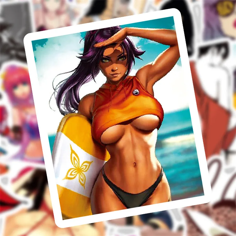 50 шт. классная наклейка s Sexy Graffiti аниме забавная для взрослых сделай сам чемодан
