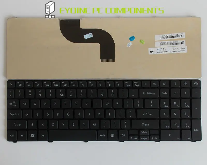 Original New for Gateway NEW95 US Keyboard Black