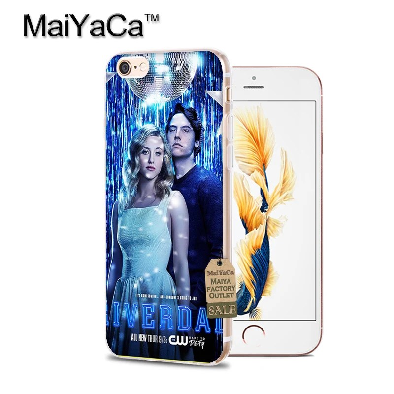 Прозрачный Мягкий ТПУ чехол для телефона MaiYaCa tv riversale Jughead Jones для iPhone 8 7 6 6S Plus XS XR 5S SE 5C Чехол