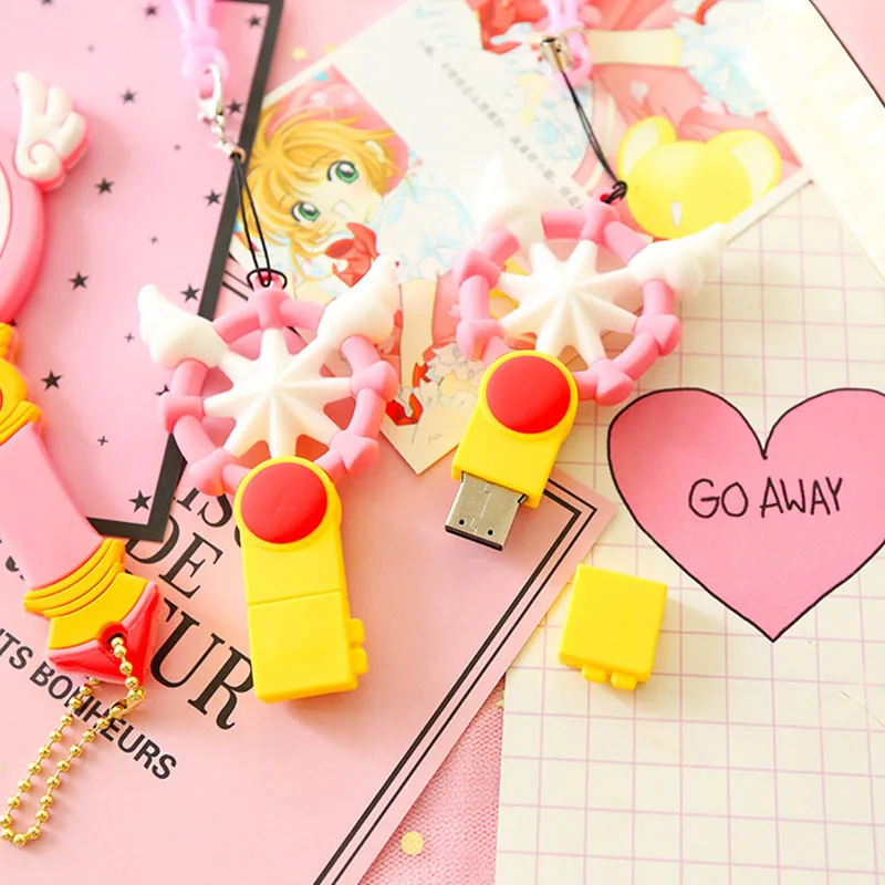 Аниме cardcaptor sakura U disk USB Memory Stick accot аксессуары|Реквизит для костюмов| |
