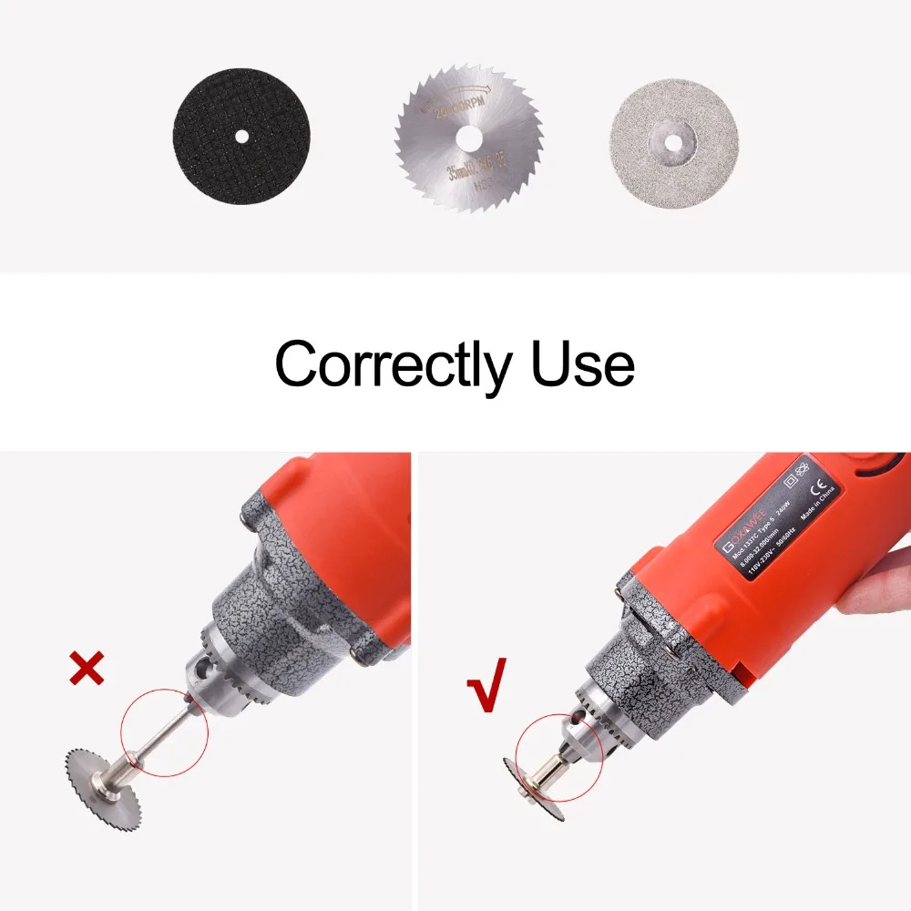 30 шт. Dremel аксессуары HSS дисковые пилы для дерева металла камня режущие диски с