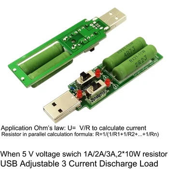 

1PCS Load Tester Board Adjustable Electronic Load Equipment Module Detector Aging Device Intelligent Discharge Resistance