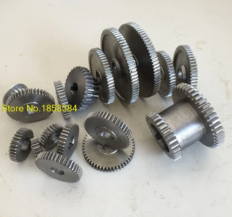 Engranajes de torno para máquina de corte de Metal, accesorios para máquina  Fozhu de torno 0618, 17 unids/set por juego|machine gears|lathe gearsmini  lathe gears - AliExpress
