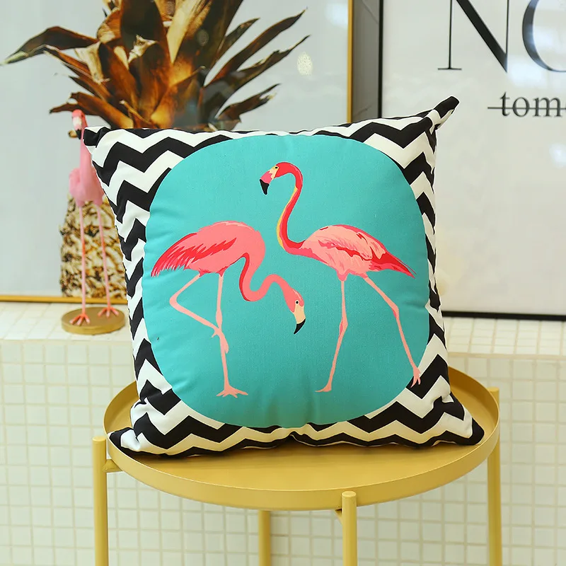 Flamingo Cushion Pillow Case Wedding Gifts for Guests Bridesmaid Gifts Baby Shower Souvenir Wedding Favors Personalized Gifts