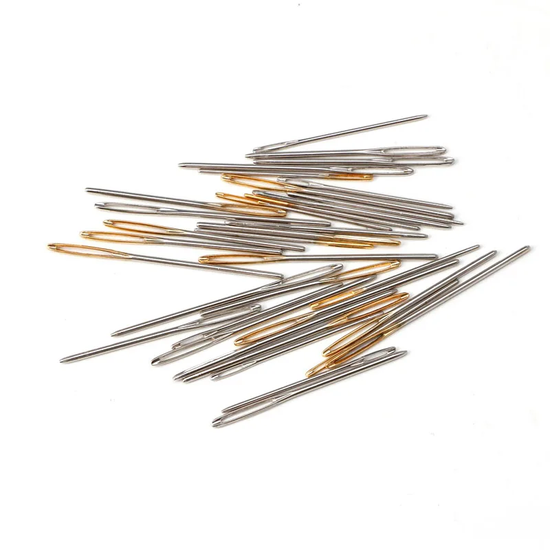 

18PCS Knitters Wool Needles Large Eye For Threading Darning Sewing Embroidery Leather Tools Hand Tool