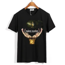 31 дизайн Imagine Dragons Harajuku camiseta птица рок костюмы рубашка Металл Панк Фитнес хлопок скейтборд футболка хип хоп