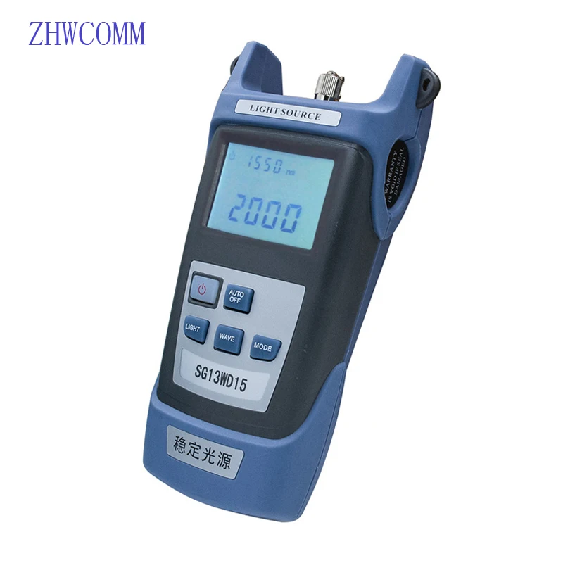 Hand held 1310/1550nm SG13WD15 Fiber optic laser light source