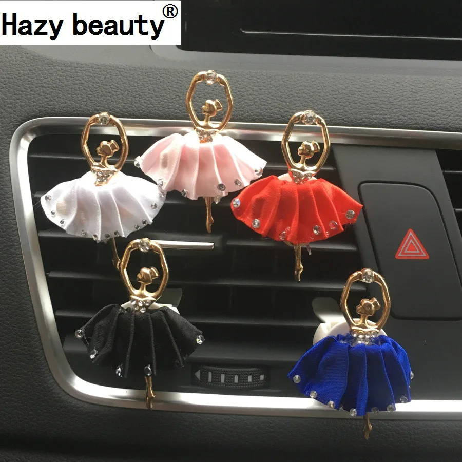 

Hazy beauty Car Perfume With Cute Cartoon Air Conditioning Perfume Clip Decorations Perfumes 100 Original Car-styling Freshener