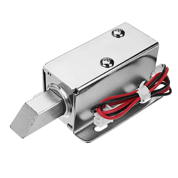 

12V DC Electric Lock Assembly Solenoid Long Locking Tongue Cabinet Drawer Door Lock