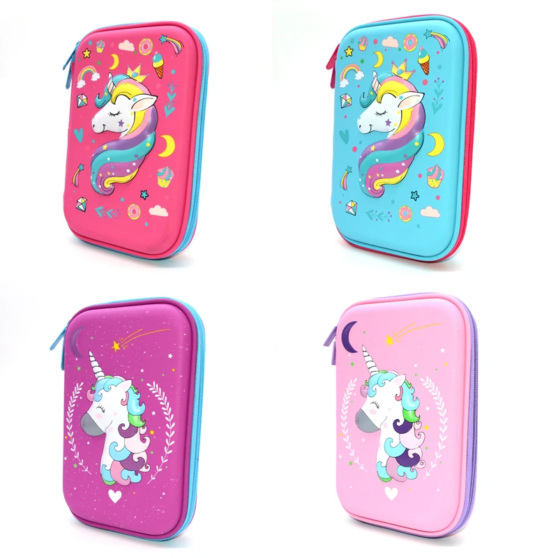Пенал Единорог Канцтовары для школы kalem kutusu cartucheras para lapices escolares trousse scolaire school etui
