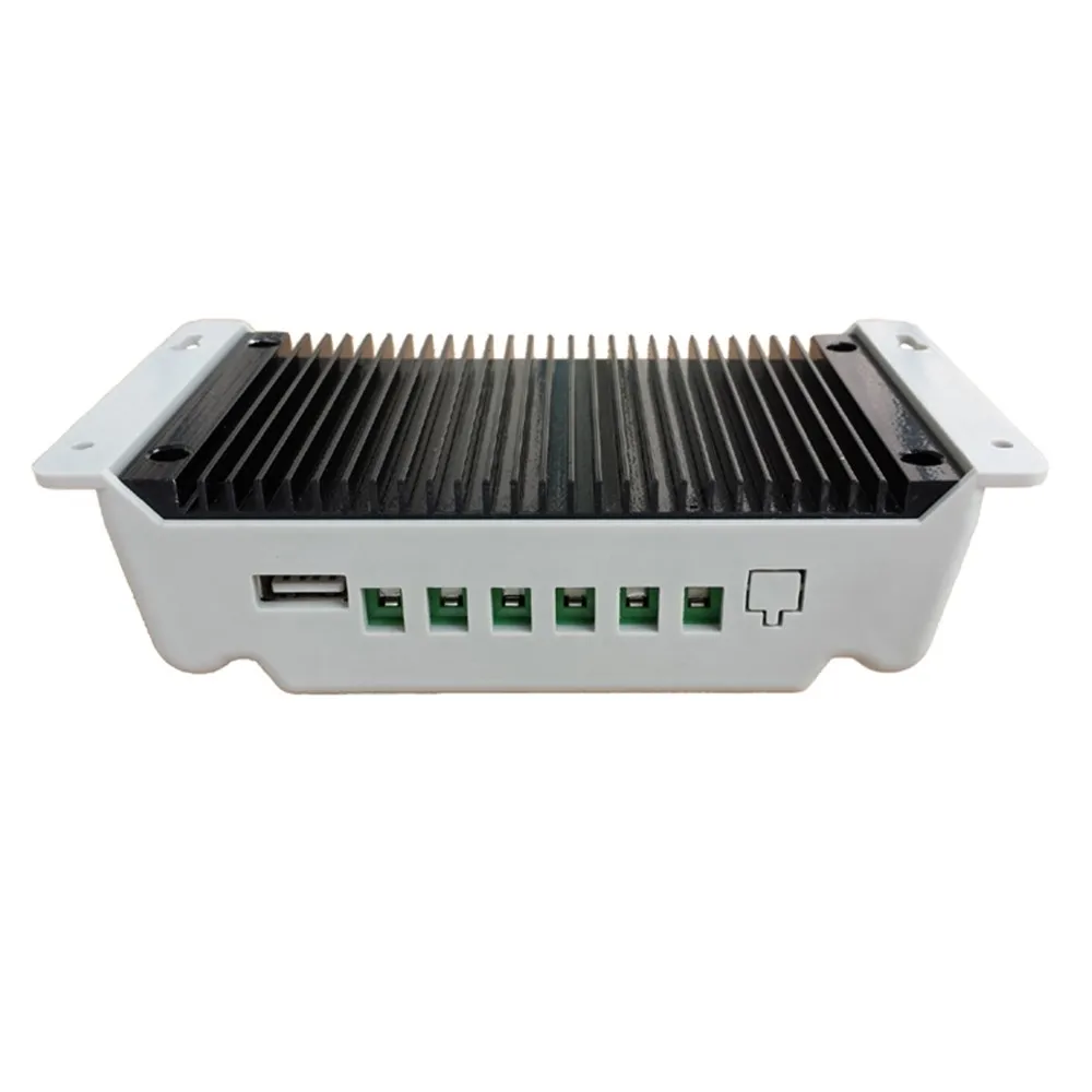 Tela com Ampla Faixa de Temperatura Carregador Solar Controlador Usb 5 Display Lcd Painel Regulador Pwm 2020 Novo 12 v 24 30a 11 12 v 24 v 30a carregador solar
