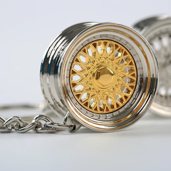 

Lot 5PCS Wheel Rim Tuning Mini Keychain Key Chain Keyring Key Ring Pendent JDM Hellaflush Zinc Alloy Made Car Truck