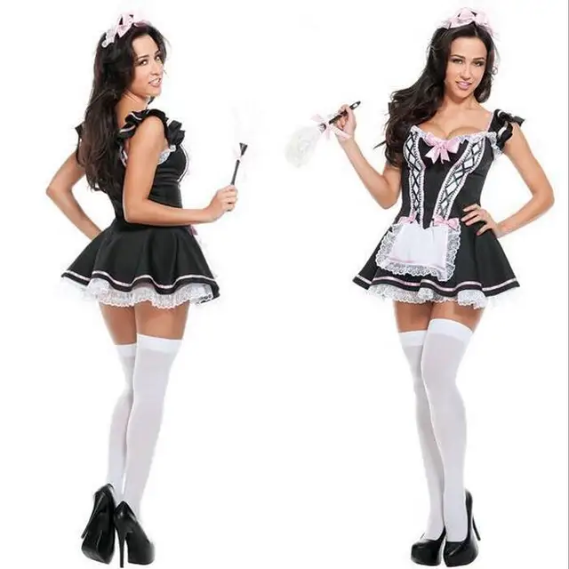 Buy Sexy Lingerie French Maid Costume Halloween