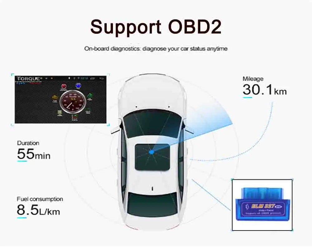 Sale Android Tesla style Car No DVD player For Toyota Corolla 2014 2015 2016 Car GPS Navigation Multimedia Head unit tape recorder 23