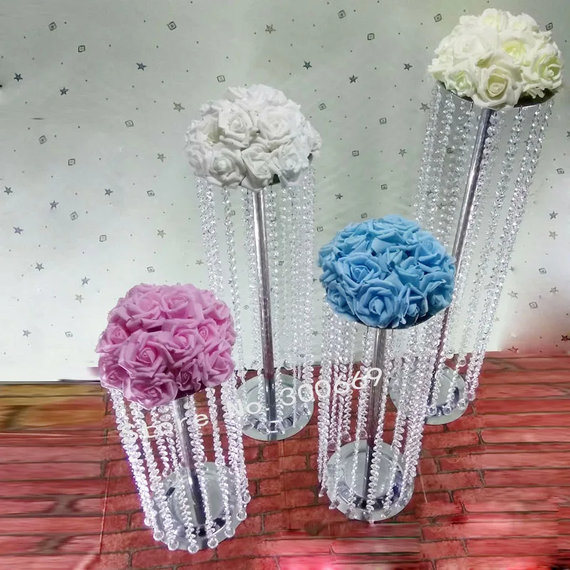 acrylic crystal wedding road lead  5
