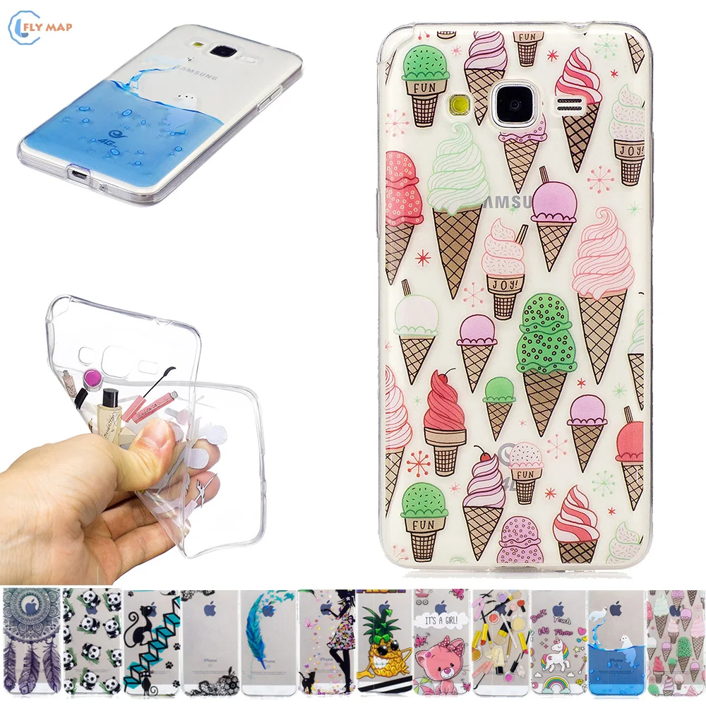 Подходящий чехол для Samsung Galaxy Grand Prime G531 H DS G531H G531F SM-G531H SM-G531F G531H/DS TPU Мягкий